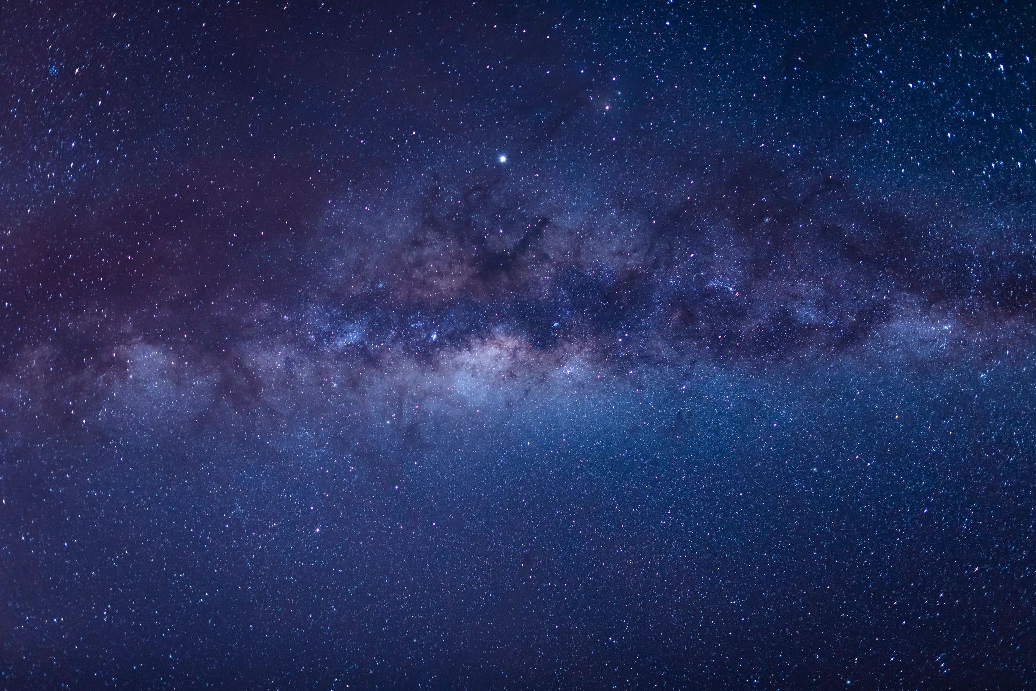 Night sky with the Milky Way